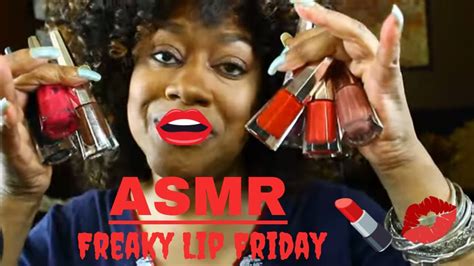 Asmr Makeup Lipstick Application 💄💋 Freaky Lip Friday Fenty Beauty Lip