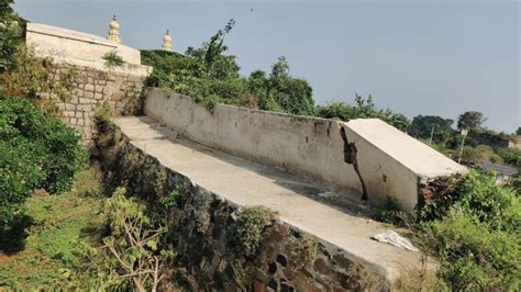 Part Of Srirangapatna Fort Near East Gate Collapses Star Of Mysore