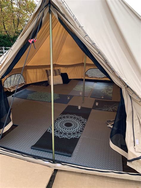 Pin by mel on Camping - | Tent living, Tent glamping, Tent camping