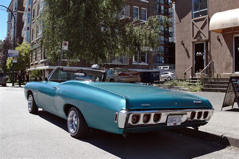 Old Parked Cars Vancouver: 1968 Chevrolet Impala Convertible