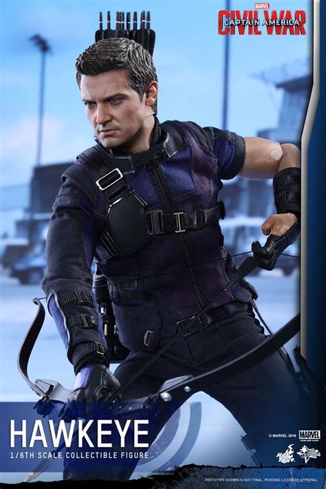 Hot Toys Mms Captain America Civil War Hawkeye Hot Toys