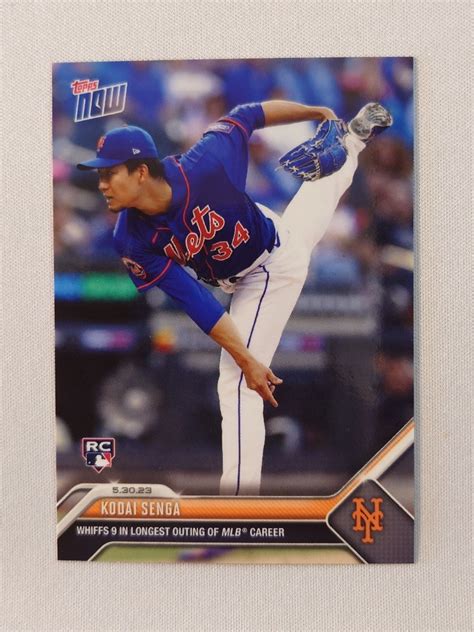 topps now 千賀滉大 ニューヨークメッツ 385 MLB 2023 トップスナウ 福岡ソフトバンクホークス ルーキーカード RC