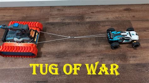 Tug Of War Rc Vs Robots Tugofwar Youtube