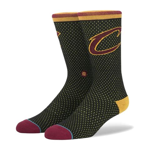 Stance Cavs Jersey Blk Manelsanchez Fr