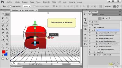 Curso De Photoshop CS6 18 1 Objetos 3D Crear Mover Y Rotar YouTube