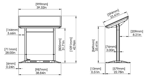 Drafting II - Drafting Style Touch Table Kiosk by Ideum