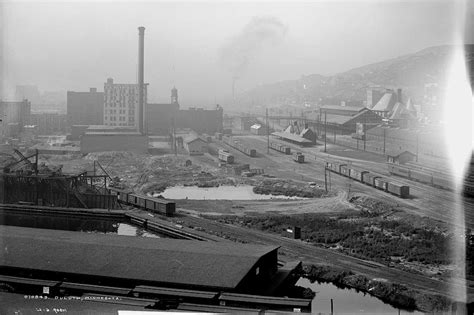 Warehouse District And Downtown Duluth Circa 1905 Perfect Duluth Day