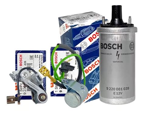 Kit Ignição Fusca Brasilia Kombi Platinado Bosch Parcelamento sem juros