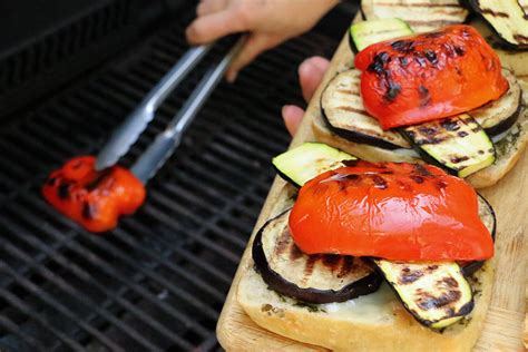 Grilled Vegetable Pesto Sandwiches — Simple Ecology