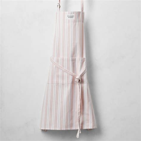 Williams Sonoma Classic Stripe Apron | Striped apron, Classic stripe ...