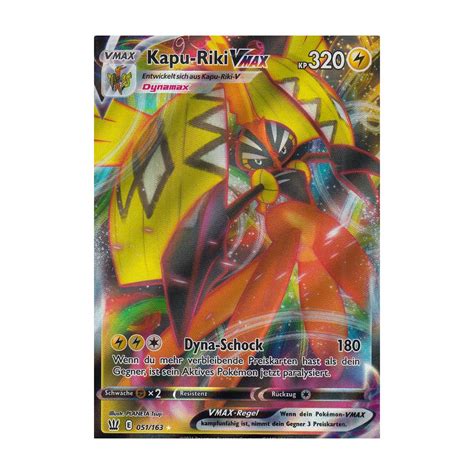 Kapu Riki Vmax Fullart Kampfstile Pokemon Karte Kaufen