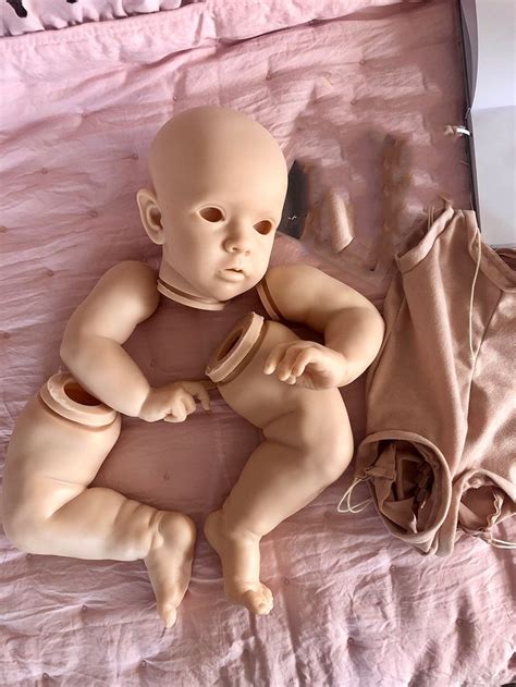 Rbg New Inch Cm Bebe Reborn Doll Kit Missy Unpainted Unfinished