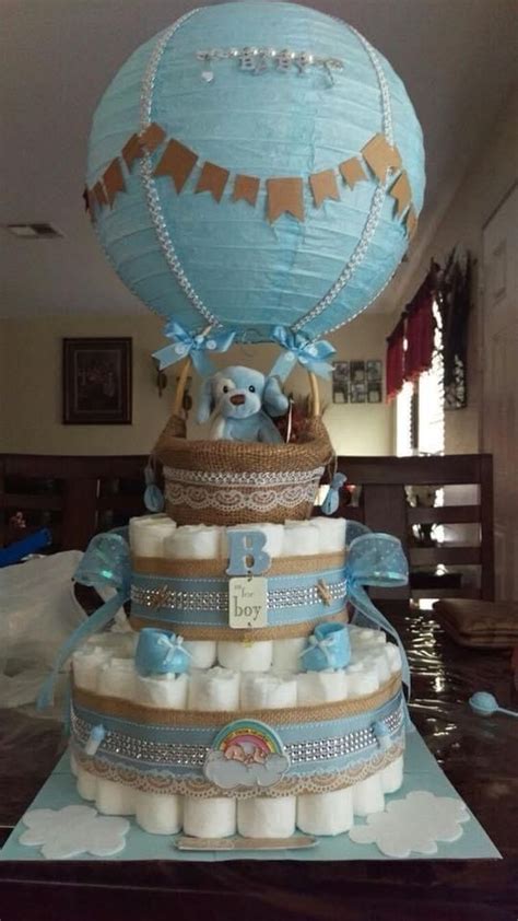 Hot Air Ballon Diaper Cake Artofit