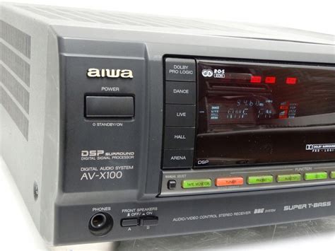 AMPLITUNER AIWA AV X100 MOCNY SPRAWNY Z RDS 10 5KG 7717108663