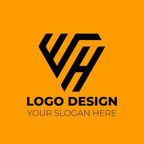 Dise O De Logotipo Monograma De Lujo Moderno Y Minimalista Vector