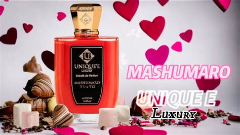 Mashumaro Maison Uniquee Luxury Parfum Perfume Fragrance Fragrance