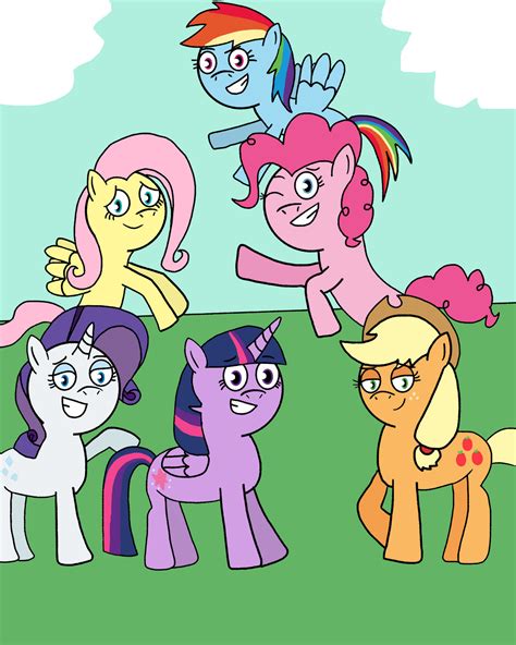 Mane 6 By Mlp Vs Capcom On Deviantart