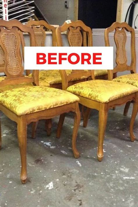 Outdated Vintage Dining Chairs Makeover Idea Diy Dining Chair