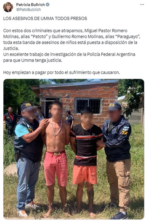 Crimen De Umma Detuvieron A Los Dos Sospechosos Restantes