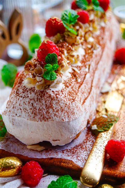 Tiramisu Roll Met Frambozen Snel Makkelijk En Lekker