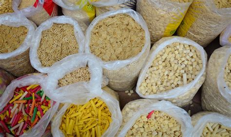 Selling Nuts And Dried Fruits At A Bazaar In India Stock Image Image