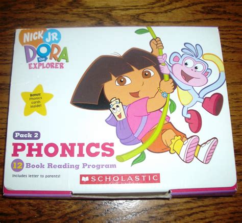 Dora The Explorer Pack 2 Phonics 12 Book Reading Program From Scholastic