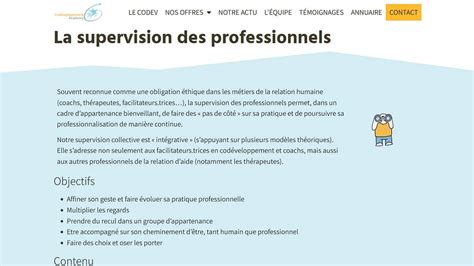 La Supervision Un Choix Thique Et Un Geste Professionnel