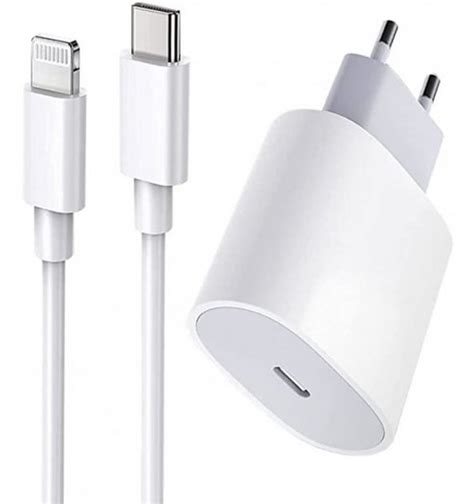 Комплект быстрой зарядки для Apple iPhone iPad, Блок 20W USB-C Power ...