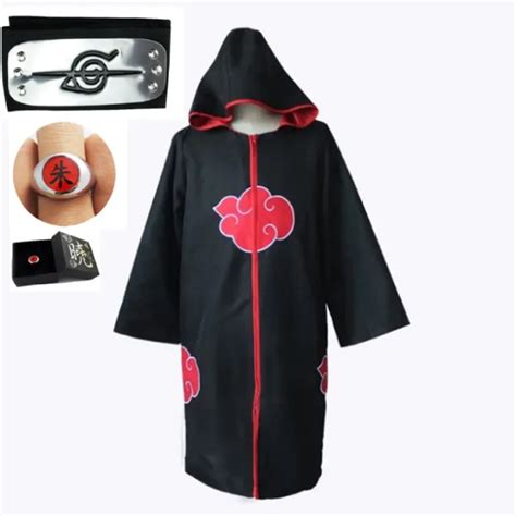 เสื้อคลุม แสงอุษา อิทาจิ คอสเพลย์ นารูโตะ Naruto Cosplay Akatsuki cloak | Lazada.co.th