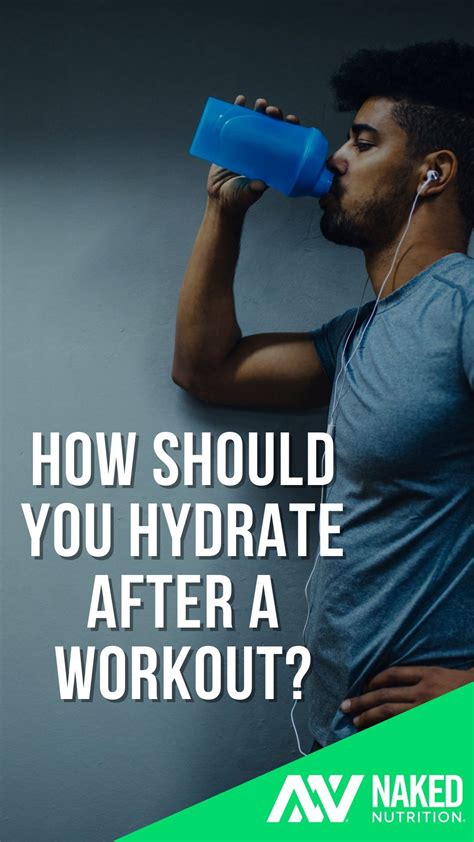 What Is The Best Way To Hydrate After A Workout Artofit