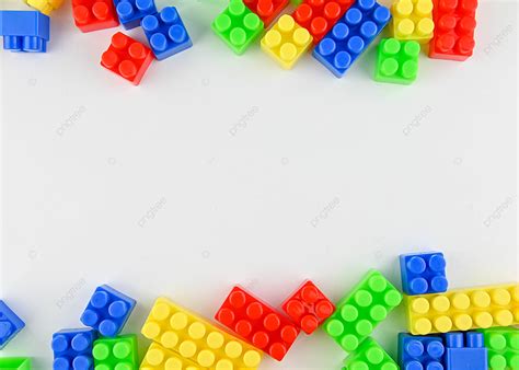 Fondo Juguetes De Colores Lego Para Niños E Imagen Para Descarga