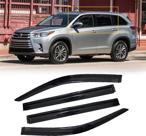 Amazon Cmvt Auto Window Visors For Toyota Highlander