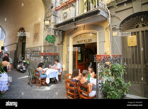 Antica Pizzeria Port Alba Naples Italy Stock Photo - Alamy