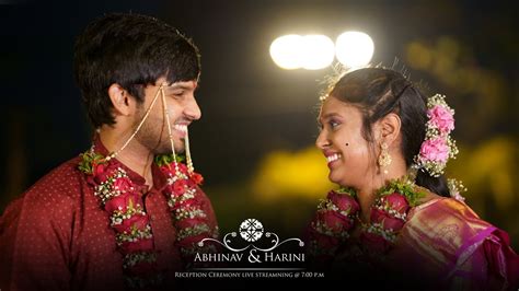 ABHINAV WEDS HARINI RECEPTION I PhotoExit Photography YouTube