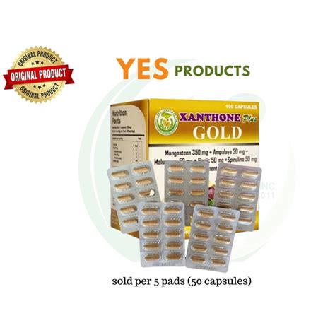 Capsules Xanthone Plus Gold Shopee Philippines