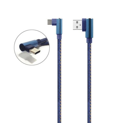 Cable USB A USB C De 1m 2 4A Conect 90 Malla De Tela NISUTA NSCAUSC1J