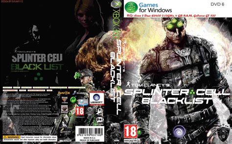 Splinter Cell Blacklist Cover Art