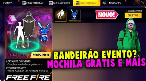 Finalmente Emote Bandeir O Amanh Evento Pegue C Diguin Mochila