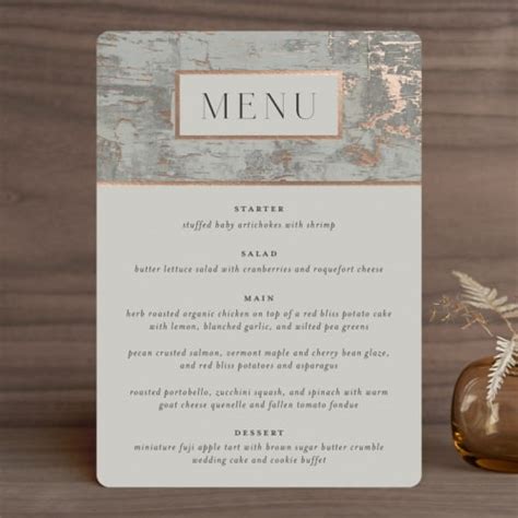 15 Unique Wedding Menu Card Ideas To Impress Wedding Guests Love