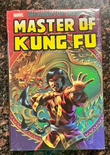 The Hands Shang Chi Master Of Kung Fu Volume 4 Marvel HC Book BRAND NEW