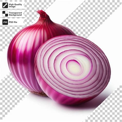 Premium Psd Psd Onion Isolated On Transparent Background