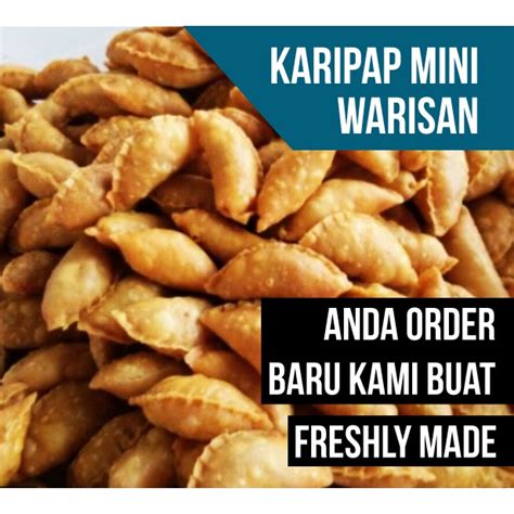 Karipap Mini Serunding Ikan Bilis Ready Stock Shopee Malaysia