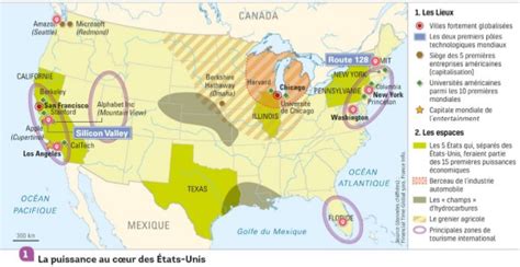 HGGSP23 Les Lieux De La Puissances Aux Etats Unis