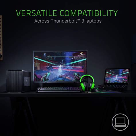 Bingua Razer Core X Caja De Gpu Externa De Aluminio Egpu