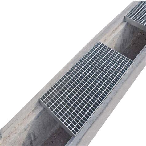 Hot Dipped Galvanized Sidewalk Steel Grating Trench Cover