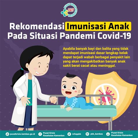 Poster Imunisasi Dasar Lengkap Ilustrasi