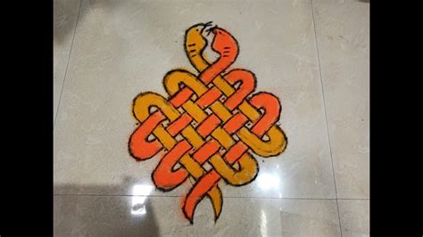 ನಗರ ಪಚಮ ಹಬಬದ ವಶಷ ರಗಲ Nagapanchami special rangoli YouTube