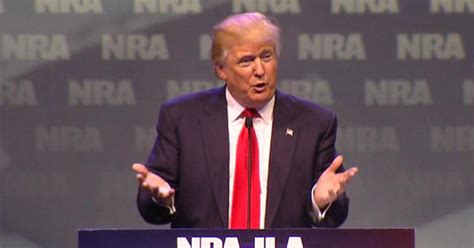 Trump gains endorsement of the NRA - CBS News