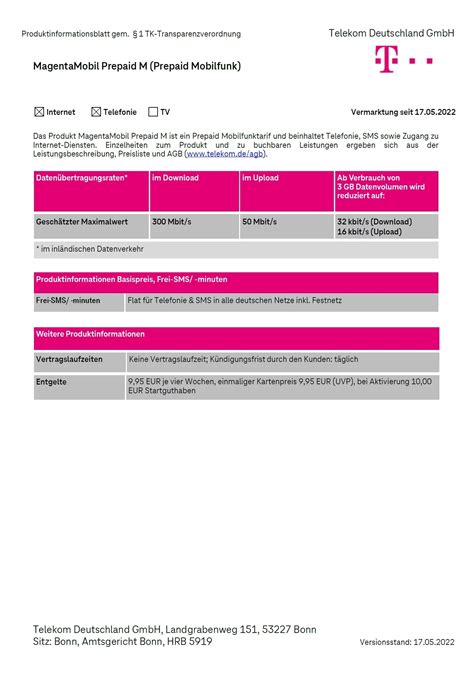 Telekom MagentaMobil Prepaid M Power Sim Shop