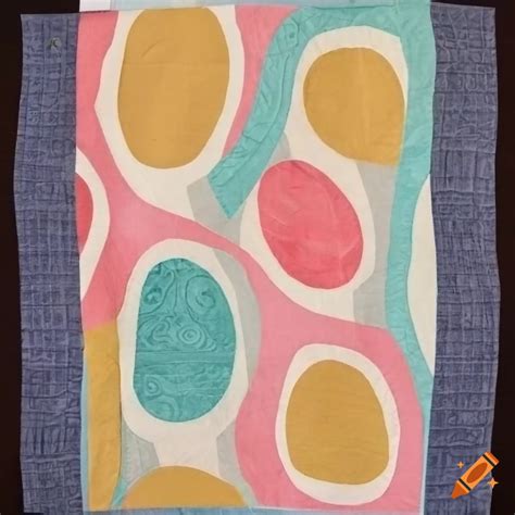 Improv Quilt Matisse Inspired Fiber Art Modern Quilting Guild